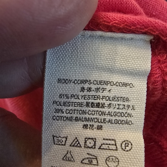 Free People We The Free Womens Nikaka Thermal Knit Top Zip Shoulder Size XS Red - Picture 14 of 15